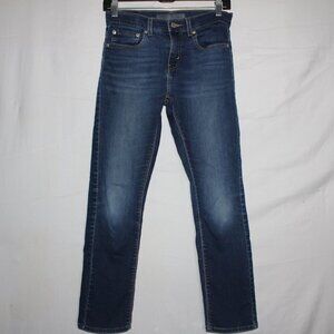 Signature Levi Strauss Slim Straight Jeans 14 Reg Blue Denim | Classic Stretch